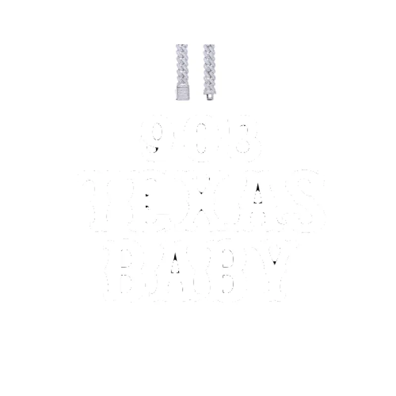 Custom Letters Freibeuter Font Necklace made by The GUU Shop