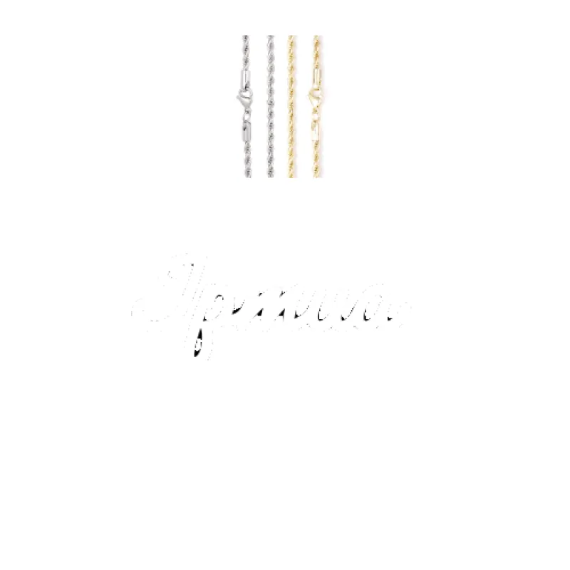 Script Custom Letter Necklace made by The GUU Shop