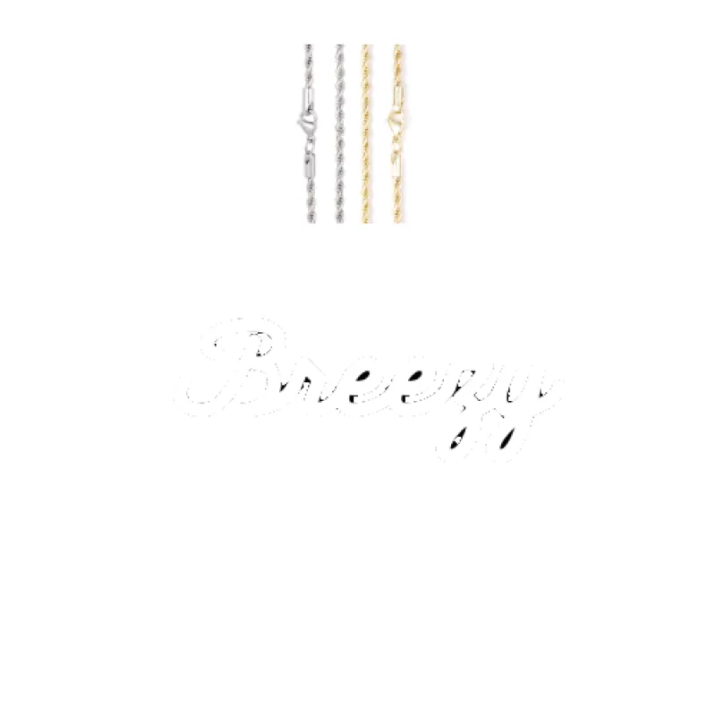 Script Custom Letter Necklace made by The GUU Shop