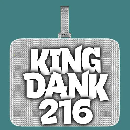 CUSTOM LETTER NECKLACE 3D BIG SQUARE sold by The GUU Shop