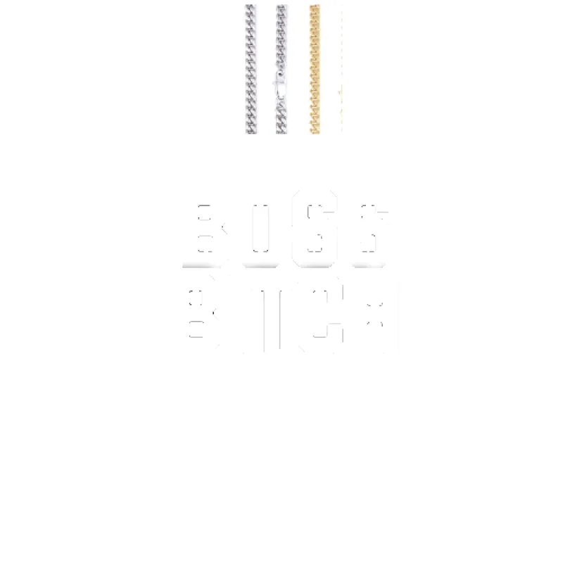 Custom Letters Baguette Two Layer Necklace made by The GUU Shop