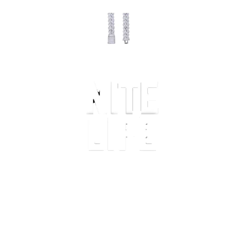 Custom Letters Baguette Two Layer Necklace made by The GUU Shop