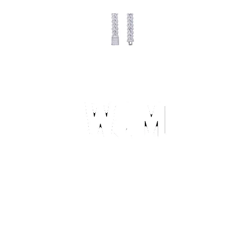 Custom Letters Baguette Two Layer Necklace sold by The GUU Shop