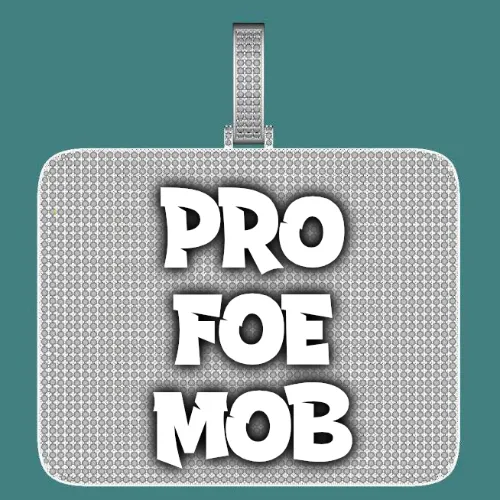 CUSTOM LETTER NECKLACE 3D BIG SQUARE sold by The GUU Shop