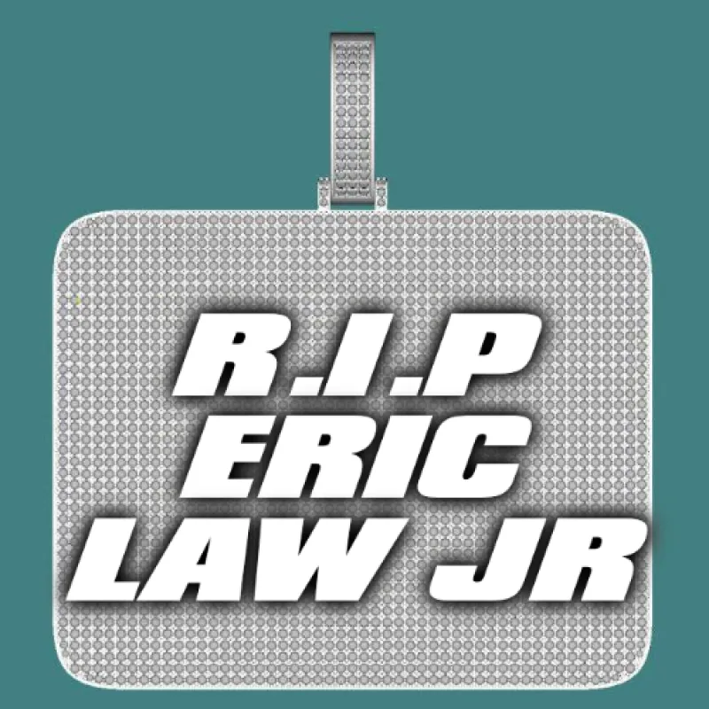 CUSTOM LETTER NECKLACE 3D BIG SQUARE made by The GUU Shop