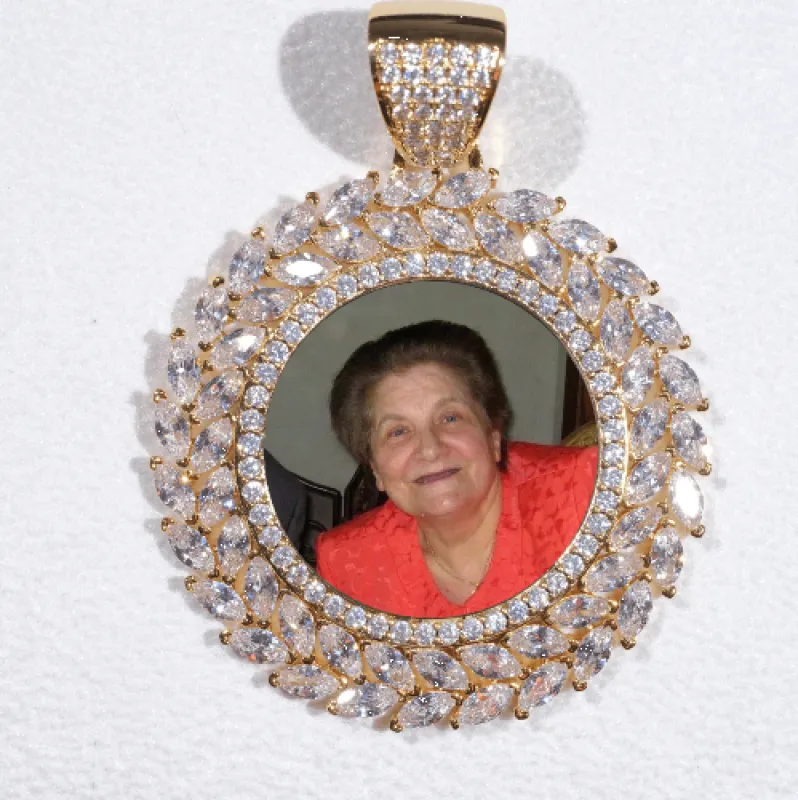 Large 3D Wheat Ear Custom Picture Pendant made by The GUU Shop