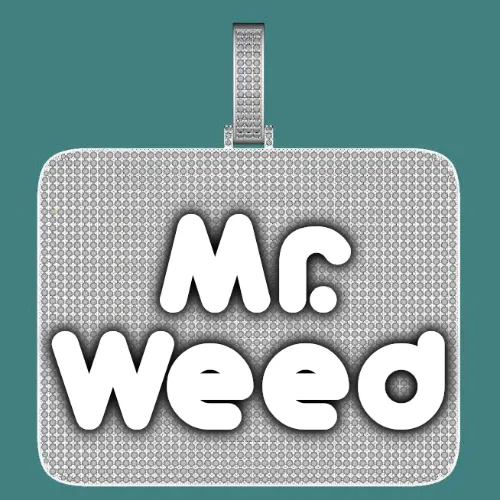 CUSTOM LETTER NECKLACE 3D BIG SQUARE sold by The GUU Shop