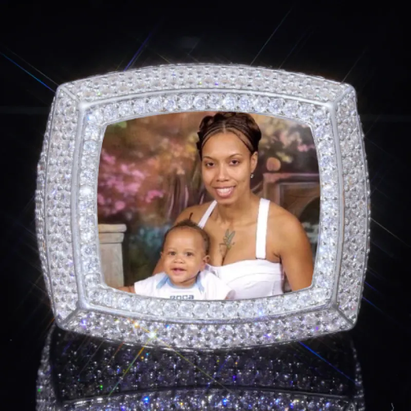 3D CUSTOM PICTURE ICED RING made by The GUU Shop