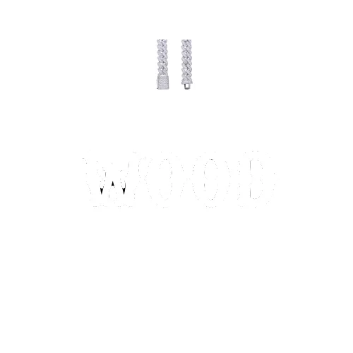 Custom Letters Freibeuter Font Necklace sold by The GUU Shop