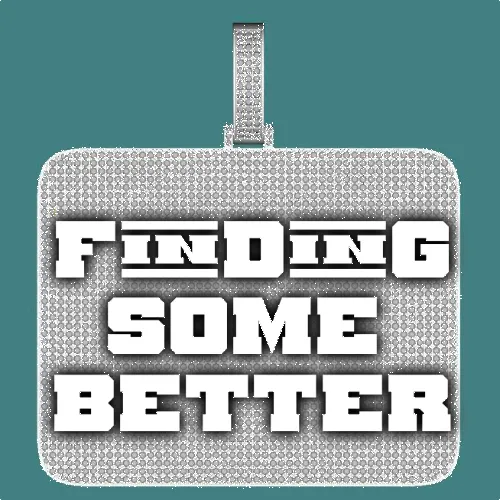 CUSTOM LETTER NECKLACE 3D BIG SQUARE sold by The GUU Shop