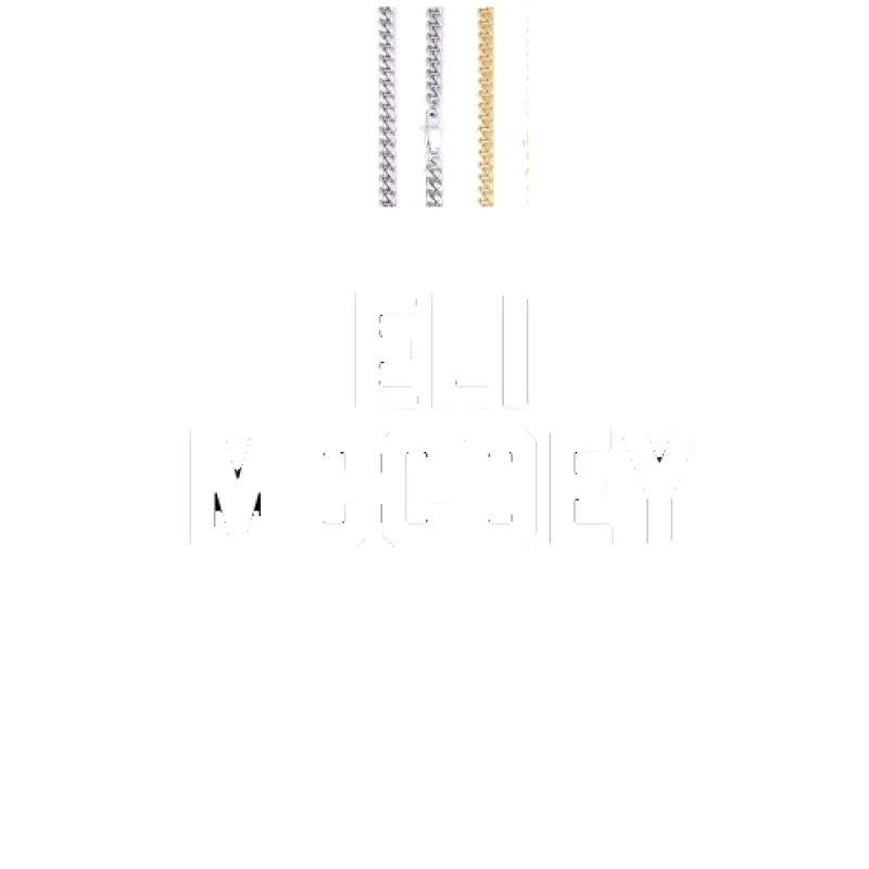 Custom Letters Baguette Two Layer Necklace made by The GUU Shop