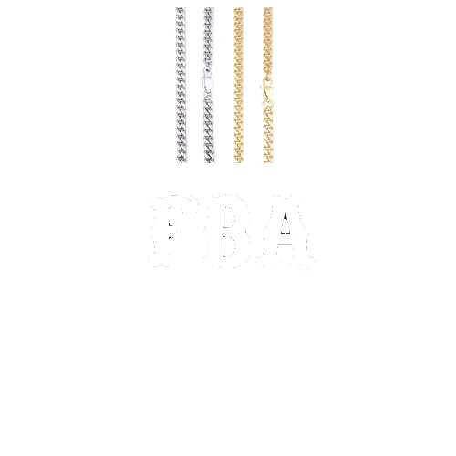 Custom Letters Freibeuter Font Necklace sold by The GUU Shop