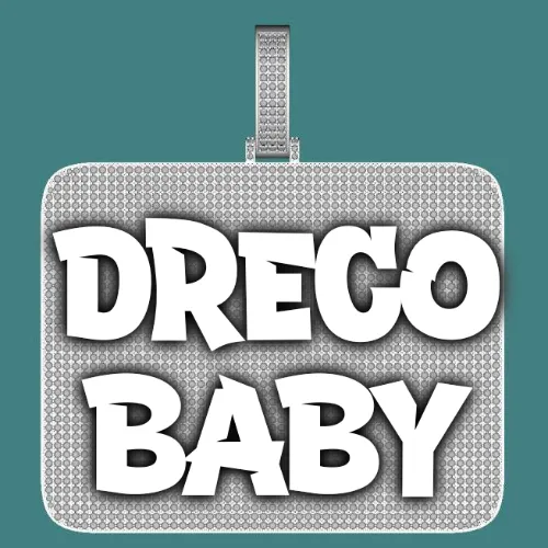 CUSTOM LETTER NECKLACE 3D BIG SQUARE sold by The GUU Shop