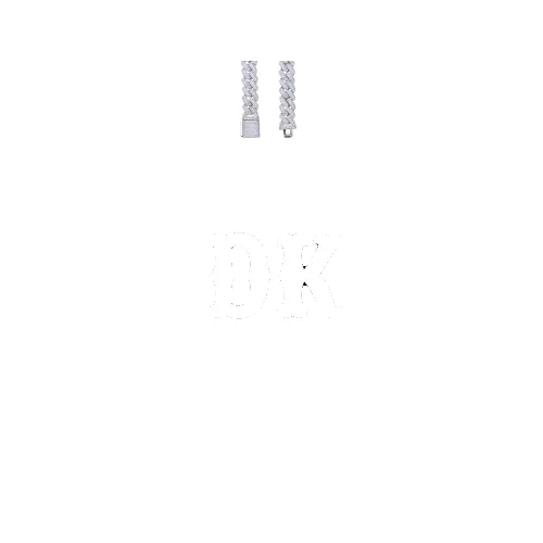 Custom Letters Freibeuter Font Necklace sold by The GUU Shop