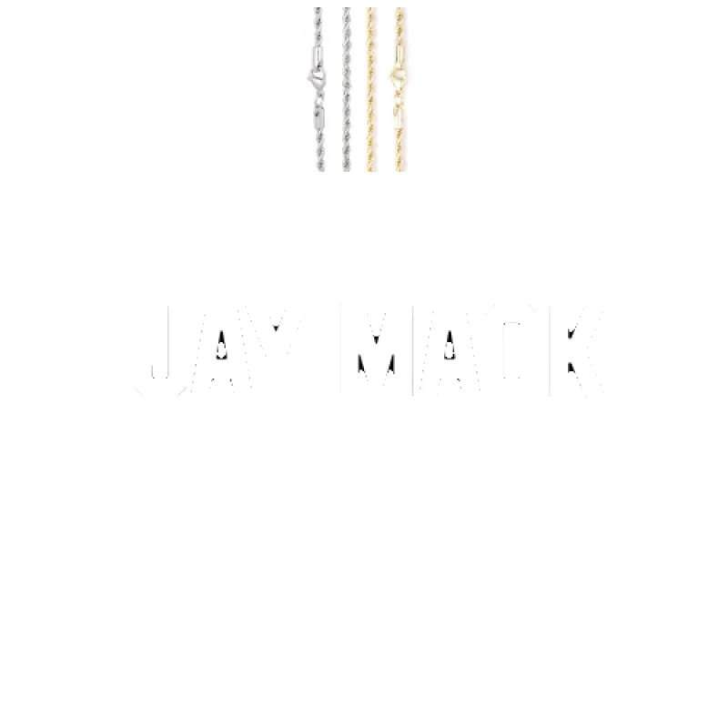 Custom Letters Baguette Two Layer Necklace made by The GUU Shop