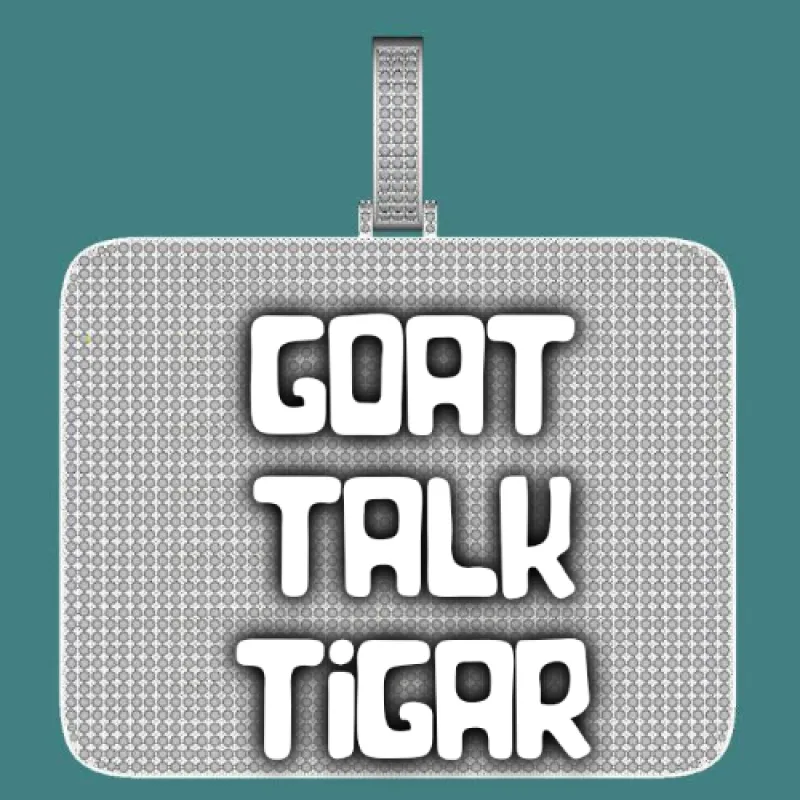 CUSTOM LETTER NECKLACE 3D BIG SQUARE made by The GUU Shop