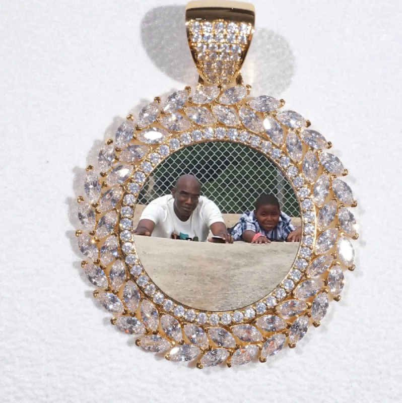 Large 3D Wheat Ear Custom Picture Pendant made by The GUU Shop