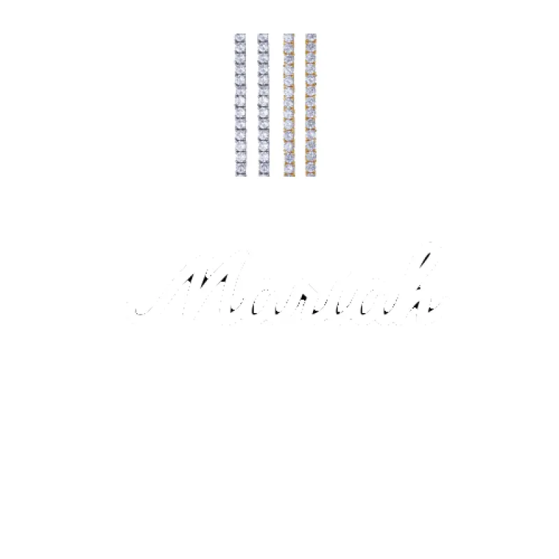 Script Custom Letter Necklace made by The GUU Shop