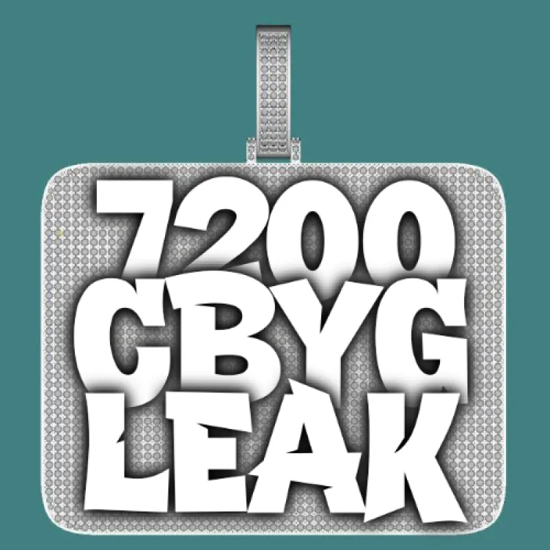 CUSTOM LETTER NECKLACE 3D BIG SQUARE made by The GUU Shop