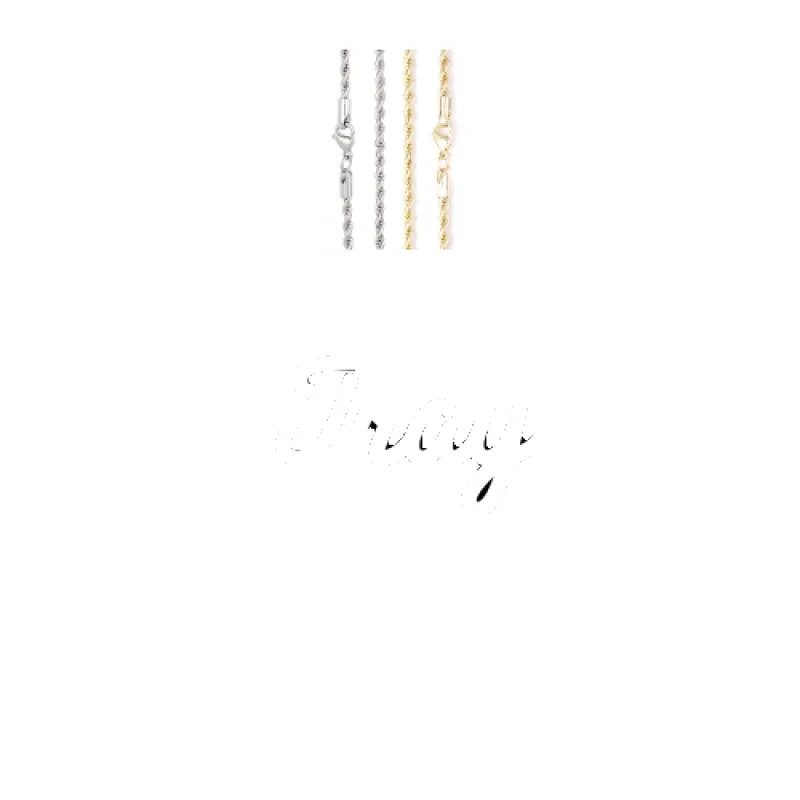 Script Custom Letter Necklace made by The GUU Shop