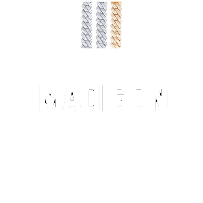 Custom Letters Baguette Two Layer Necklace made by The GUU Shop