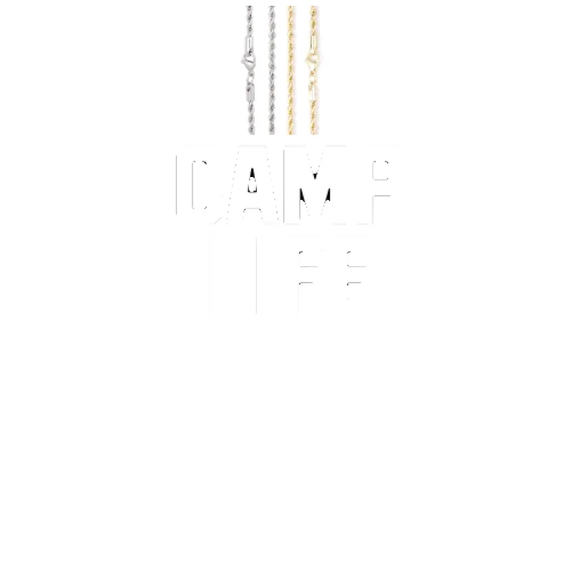 Custom Letters Baguette Two Layer Necklace made by The GUU Shop