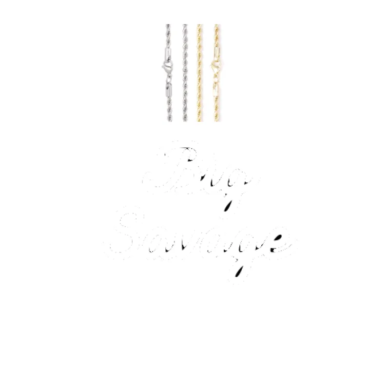 Script Custom Letter Necklace made by The GUU Shop