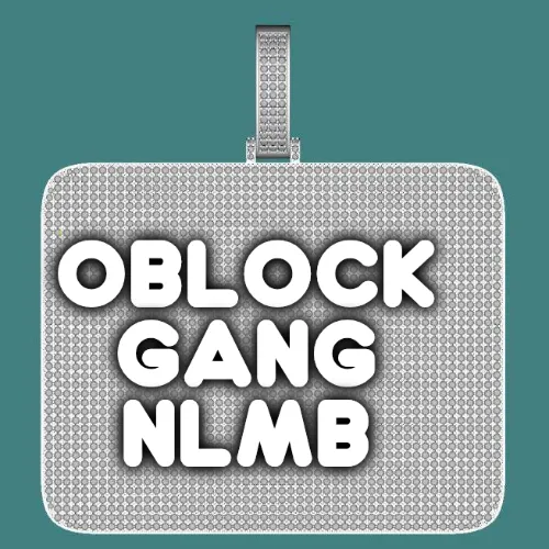 CUSTOM LETTER NECKLACE 3D BIG SQUARE sold by The GUU Shop