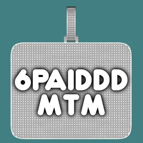 CUSTOM LETTER NECKLACE 3D BIG SQUARE sold by The GUU Shop