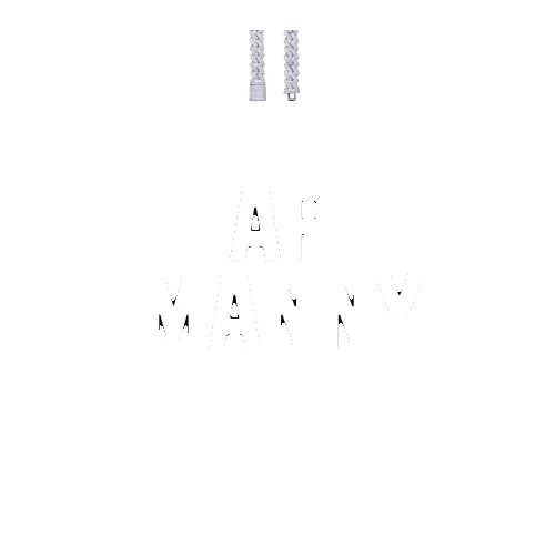 Custom Letters Baguette Two Layer Necklace sold by The GUU Shop