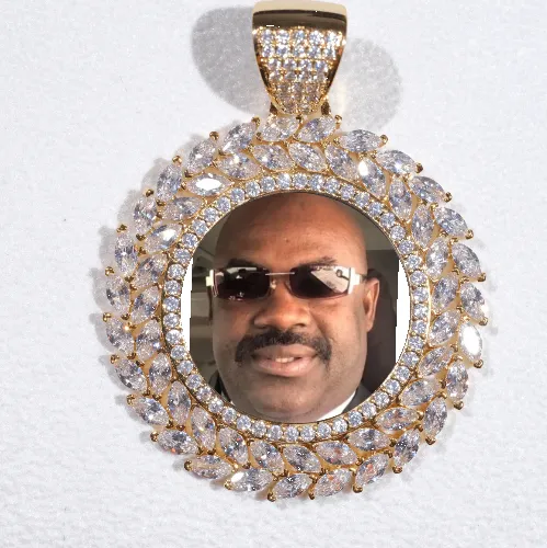 Large 3D Wheat Ear Custom Picture Pendant sold by The GUU Shop