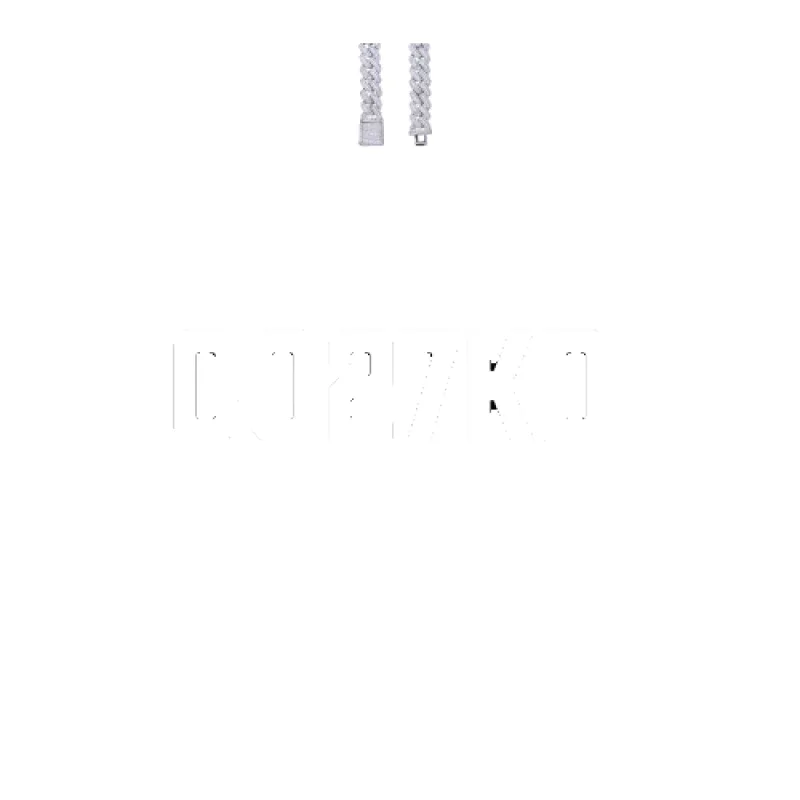 Custom Letters Baguette Two Layer Necklace made by The GUU Shop