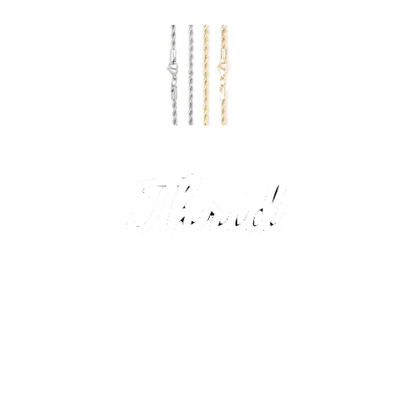 Script Custom Letter Necklace made by The GUU Shop