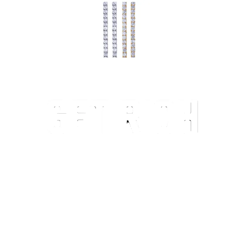 Custom Letters Baguette Two Layer Necklace made by The GUU Shop