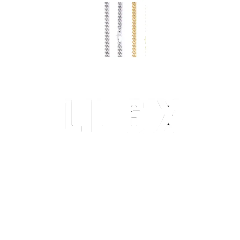 Custom Letters Baguette Two Layer Necklace made by The GUU Shop