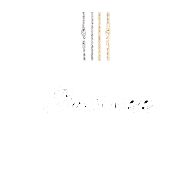 Script Custom Letter Necklace made by The GUU Shop