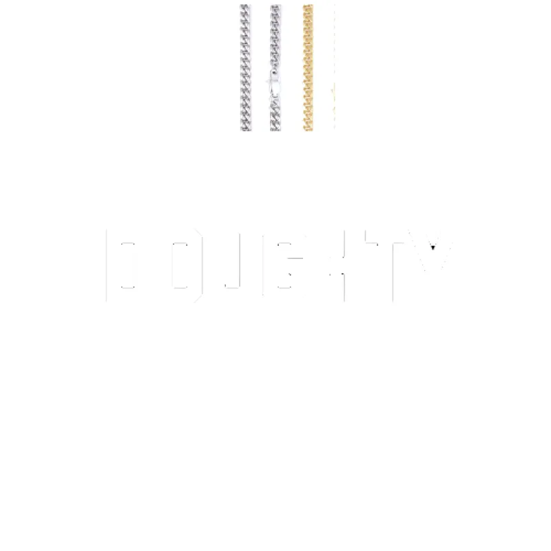 Custom Letters Baguette Two Layer Necklace made by The GUU Shop