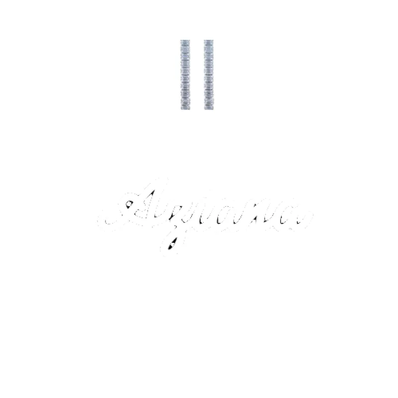 Script Custom Letter Necklace made by The GUU Shop