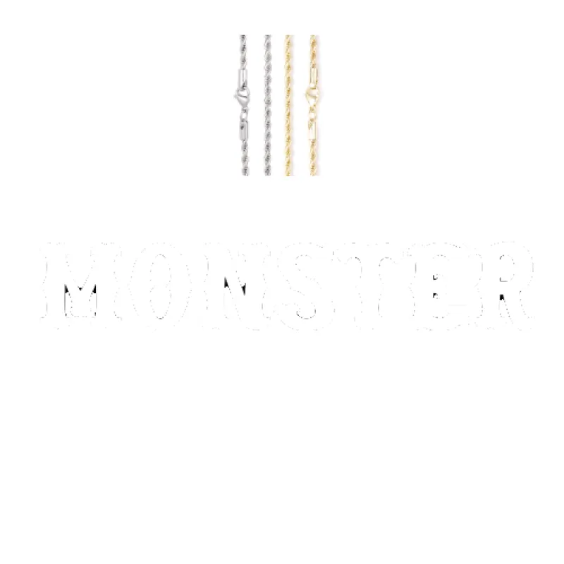 Custom Letters Freibeuter Font Necklace made by The GUU Shop