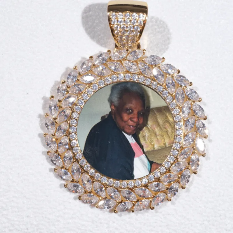 Large 3D Wheat Ear Custom Picture Pendant made by The GUU Shop