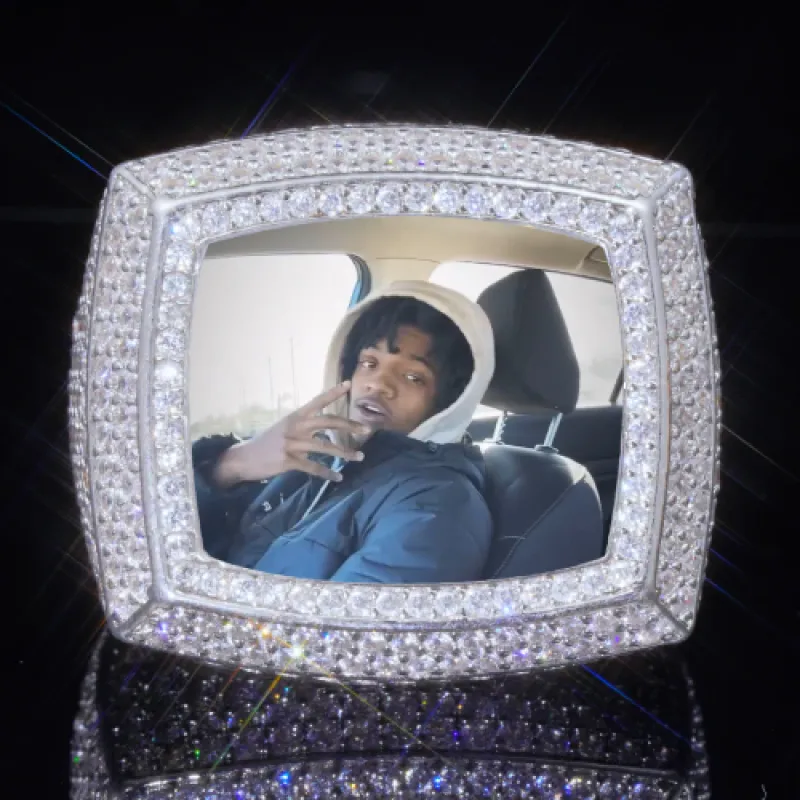 3D CUSTOM PICTURE ICED RING made by The GUU Shop