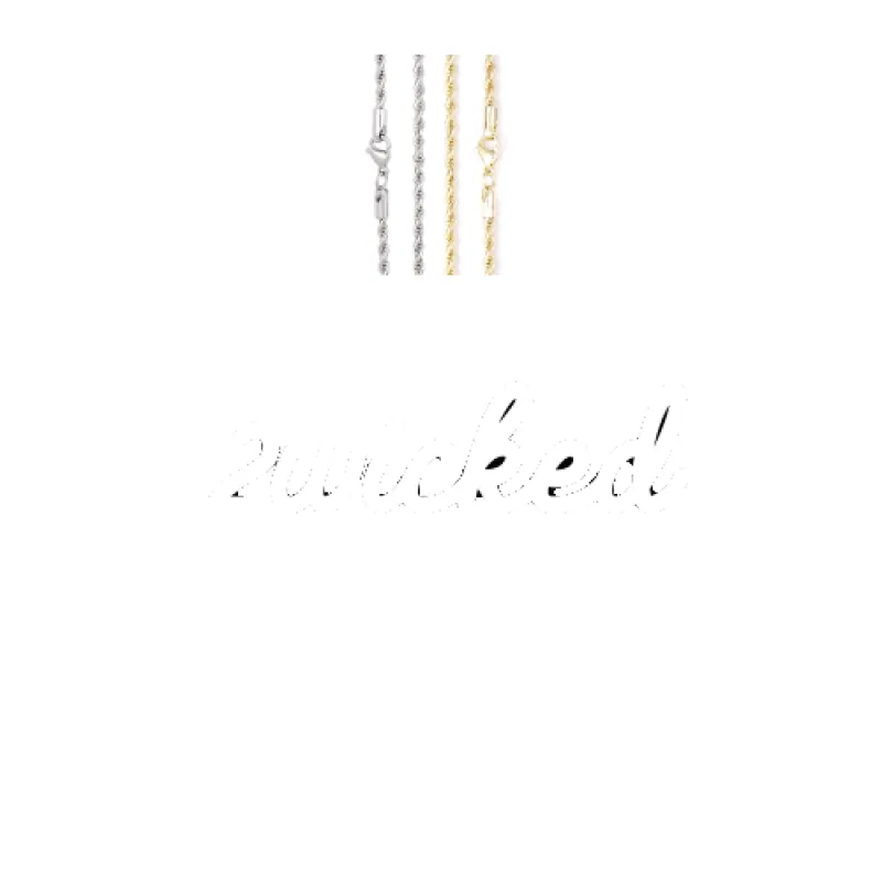 Script Custom Letter Necklace made by The GUU Shop