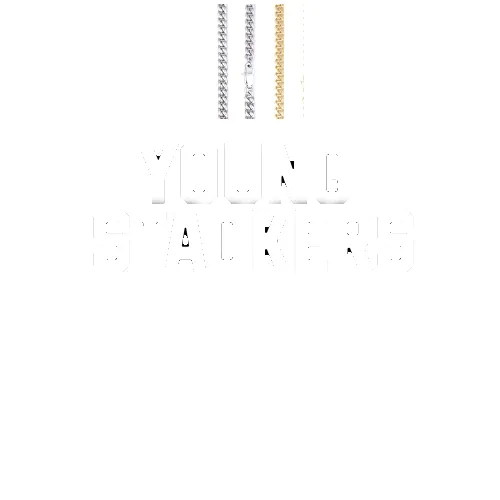 Custom Letters Baguette Two Layer Necklace sold by The GUU Shop