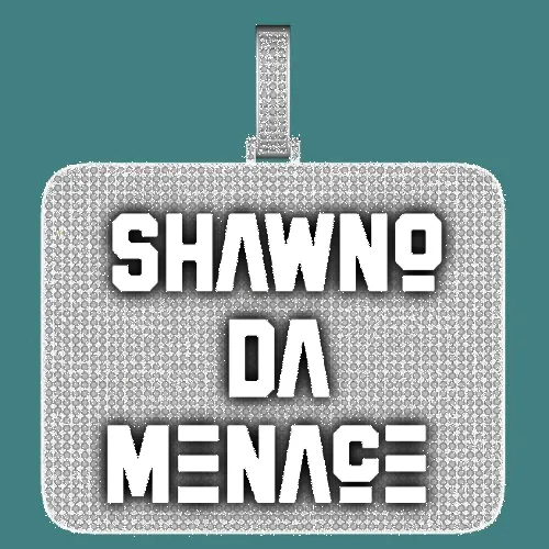 CUSTOM LETTER NECKLACE 3D BIG SQUARE sold by The GUU Shop