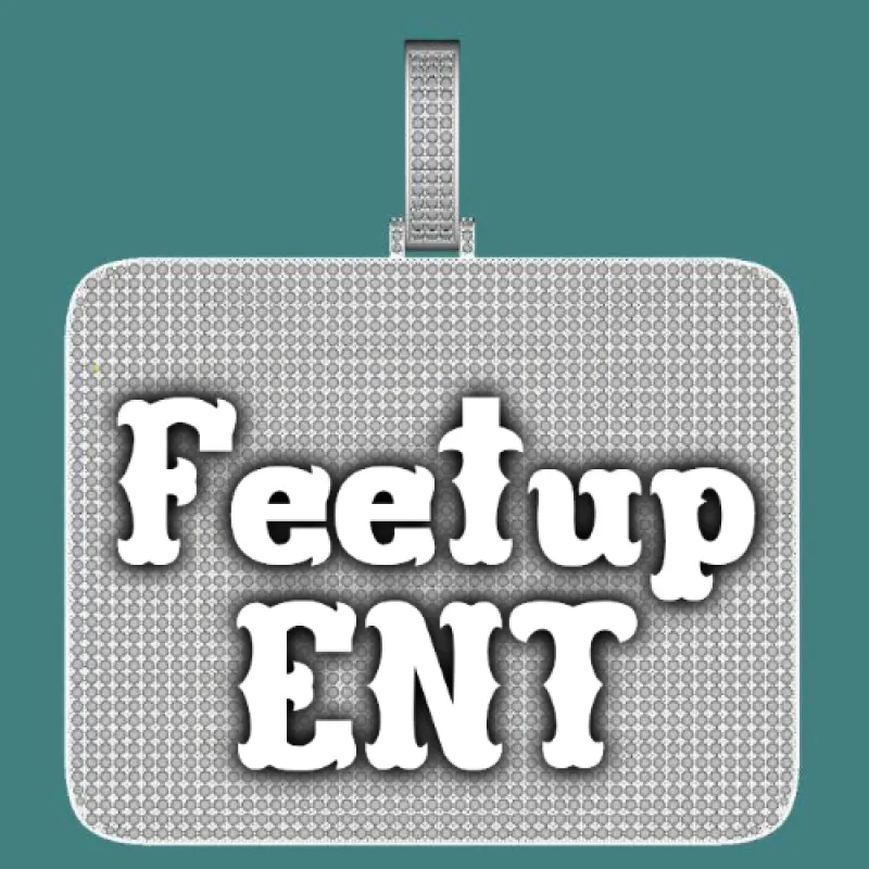 CUSTOM LETTER NECKLACE 3D BIG SQUARE made by The GUU Shop