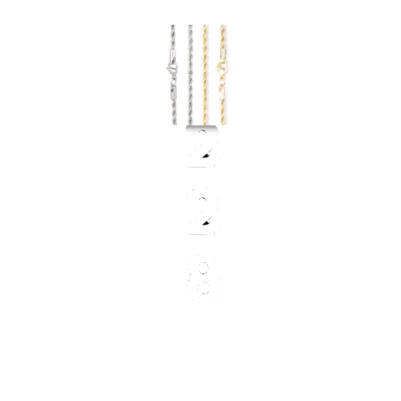 Custom Letters Freibeuter Font Necklace made by The GUU Shop