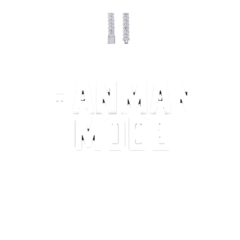 Custom Letters Baguette Two Layer Necklace made by The GUU Shop