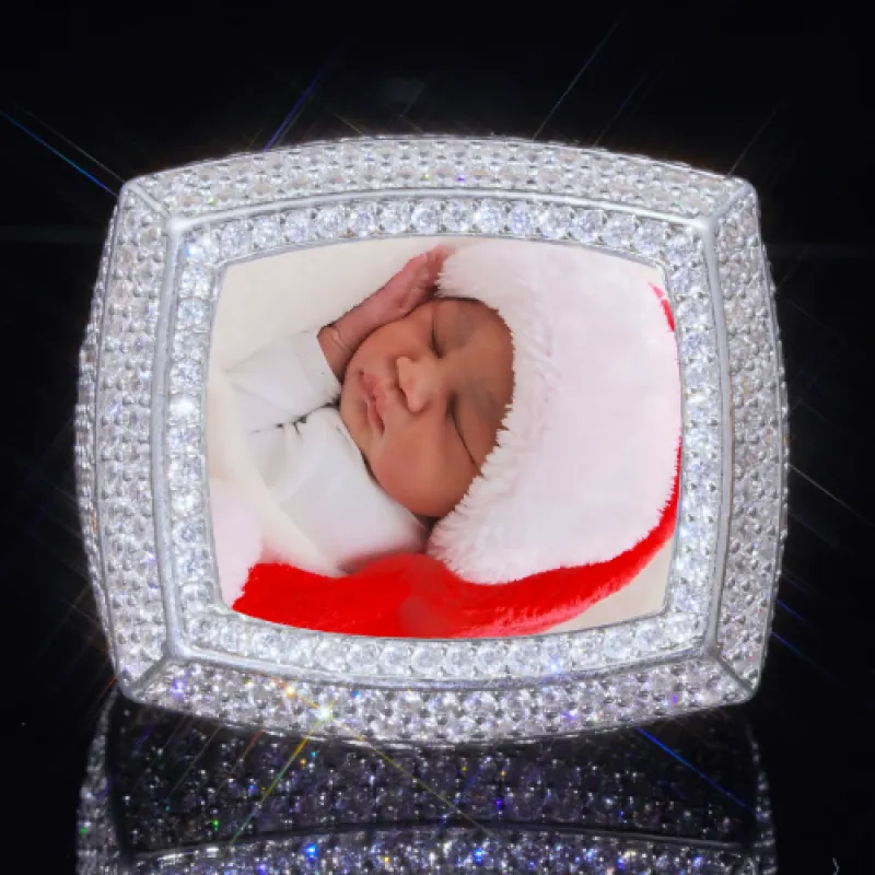 3D CUSTOM PICTURE ICED RING made by The GUU Shop