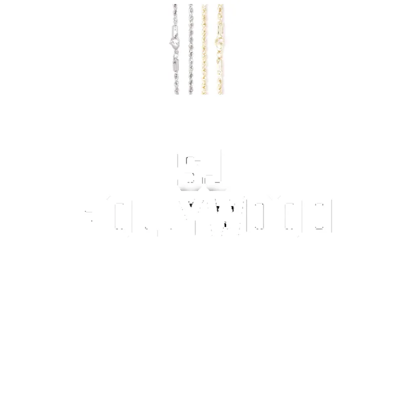 Custom Letters Baguette Two Layer Necklace made by The GUU Shop