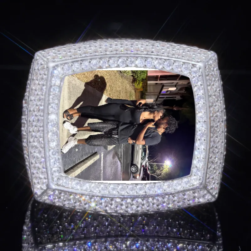 3D CUSTOM PICTURE ICED RING made by The GUU Shop